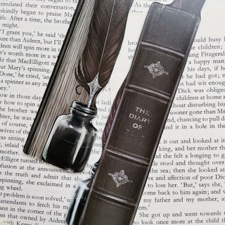 Old Book Spine Bookmark