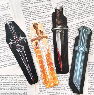 Fantasy Dagger Bookmark