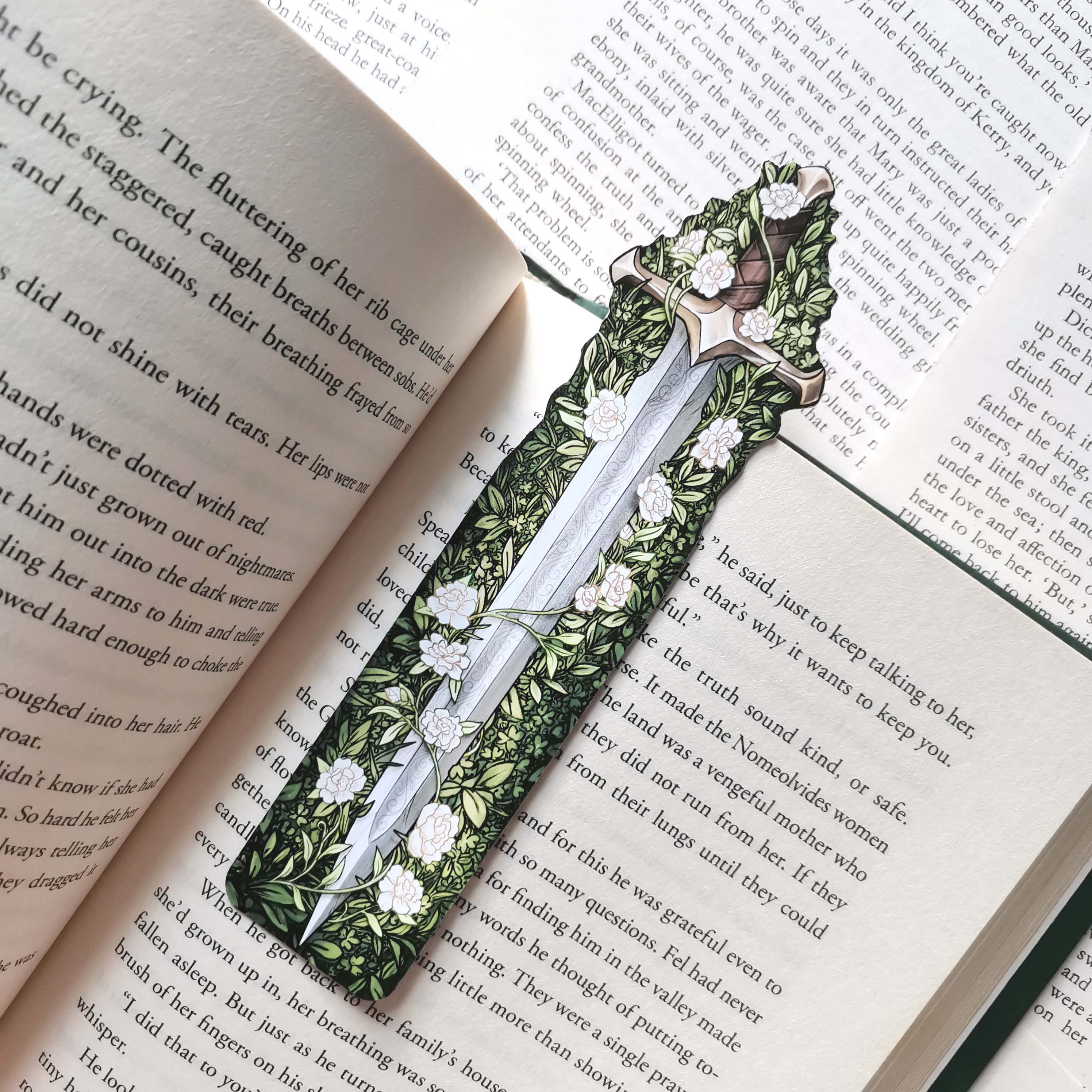 Cage Wood Bookmark
